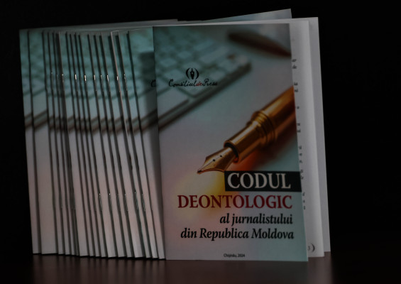 A fost tipărită versiunea completată a Codului deontologic al jurnalistului din Republica Moldova