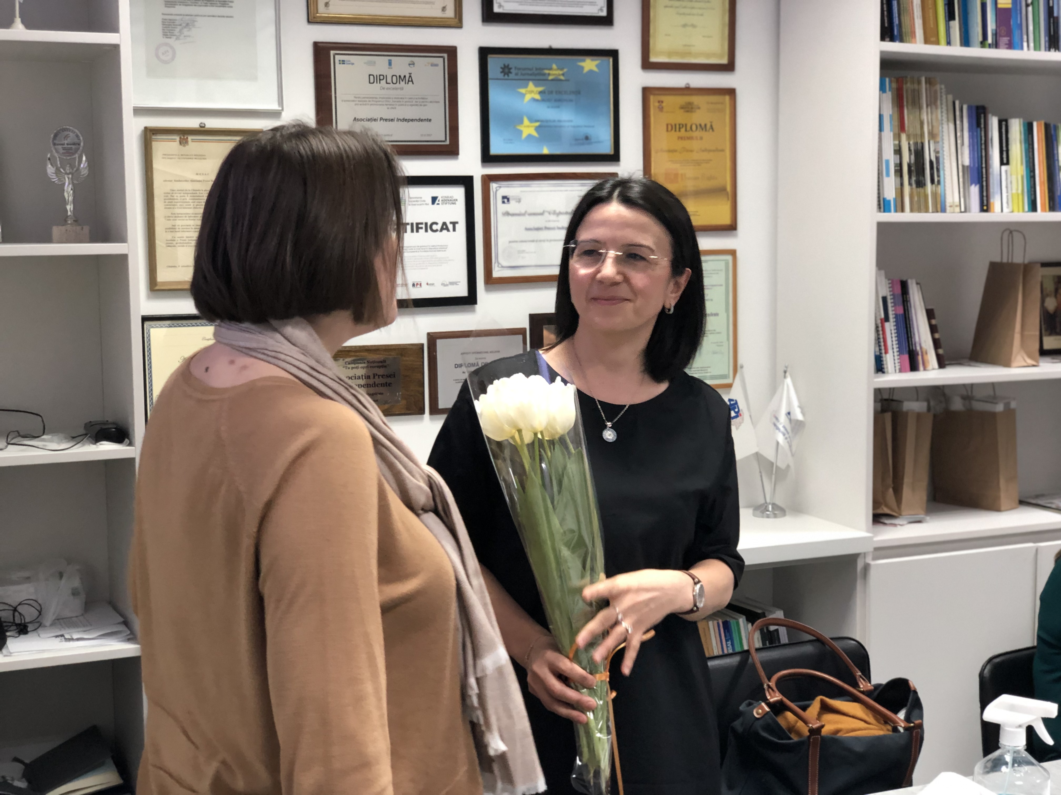 VIORICA ZAHARIA A FOST REALEASĂ ÎN FUNCȚIA DE PREŞEDINTĂ A CONSILIULUI DE PRESĂ DIN R. MOLDOVA